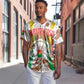 Burkina Faso Rising Horse Baseball Jersey Golden Harvest and National Pride - African Pride