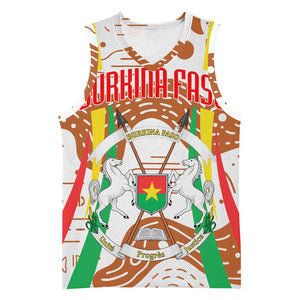 Burkina Faso Rising Horse Basketball Jersey Golden Harvest and National Pride - African Pride