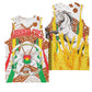 Burkina Faso Rising Horse Basketball Jersey Golden Harvest and National Pride TS04