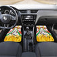 Burkina Faso Rising Horse Car Mats Golden Harvest and National Pride - African Pride
