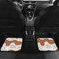 Burkina Faso Rising Horse Car Mats Golden Harvest and National Pride - African Pride