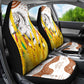 Burkina Faso Rising Horse Car Seat Cover Golden Harvest and National Pride - African Pride