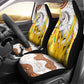 Burkina Faso Rising Horse Car Seat Cover Golden Harvest and National Pride - African Pride