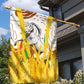 Burkina Faso Rising Horse Garden Flag Golden Harvest and National Pride - African Pride