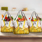 Burkina Faso Rising Horse Grocery Bag Golden Harvest and National Pride - African Pride