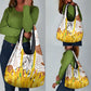 Burkina Faso Rising Horse Grocery Bag Golden Harvest and National Pride - African Pride