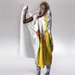 Burkina Faso Rising Horse Hooded Blanket Golden Harvest and National Pride - African Pride