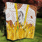 Burkina Faso Rising Horse Quilt Golden Harvest and National Pride - African Pride