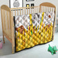 Burkina Faso Rising Horse Quilt Golden Harvest and National Pride - African Pride
