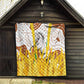 Burkina Faso Rising Horse Quilt Golden Harvest and National Pride - African Pride