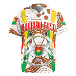 Burkina Faso Rising Horse Rugby Jersey Golden Harvest and National Pride - African Pride