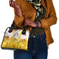 Burkina Faso Rising Horse Shoulder Handbag Golden Harvest and National Pride - African Pride