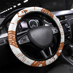 Burkina Faso Rising Horse Steering Wheel Cover Golden Harvest and National Pride - African Pride