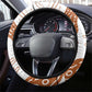 Burkina Faso Rising Horse Steering Wheel Cover Golden Harvest and National Pride - African Pride