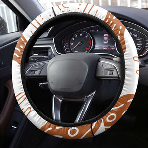 Burkina Faso Rising Horse Steering Wheel Cover Golden Harvest and National Pride - African Pride