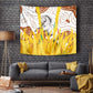Burkina Faso Rising Horse Tapestry Golden Harvest and National Pride - African Pride
