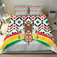 Burkina Faso Bedding Set Red Green Black Geometric - African Pride