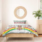 Burkina Faso Bedding Set Red Green Black Geometric - African Pride