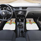 Burkina Faso Car Mats Red Green Black Geometric - African Pride