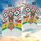 Burkina Faso Garden Flag Red Green Black Geometric - African Pride