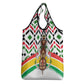 Burkina Faso Grocery Bag Red Green Black Geometric - African Pride