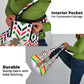 Burkina Faso Grocery Bag Red Green Black Geometric - African Pride