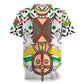 Burkina Faso Rugby Jersey Red Green Black Geometric - African Pride