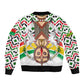 Burkina Faso Sleeve Zip Bomber Jacket Red Green Black Geometric - African Pride