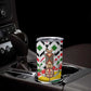 Burkina Faso Tumbler Cup Red Green Black Geometric - African Pride