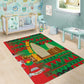 Burkina Faso Area Rug Tribal Design and Bobo Dioulasso Landmark - African Pride
