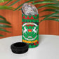 Burkina Faso 4 in 1 Can Cooler Tumbler Tribal Design and Bobo Dioulasso Landmark - African Pride