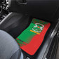 Burkina Faso Car Mats Tribal Design and Bobo Dioulasso Landmark - African Pride