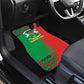Burkina Faso Car Mats Tribal Design and Bobo Dioulasso Landmark - African Pride