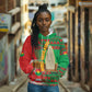 Burkina Faso Hoodie Tribal Design and Bobo Dioulasso Landmark - African Pride