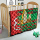 Burkina Faso Quilt Tribal Design and Bobo Dioulasso Landmark - African Pride