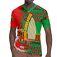 Burkina Faso Rugby Jersey Tribal Design and Bobo Dioulasso Landmark - African Pride