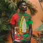 Burkina Faso T shirt Tribal Design and Bobo Dioulasso Landmark - African Pride