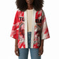 Personalized Tunisia Football Kimono Tunisian Flag Carthage Eagles Mascot Grunge Style