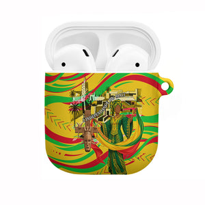 Mali Independence Day AirPods Case Traditional West African Cultural Pride Flag Colors