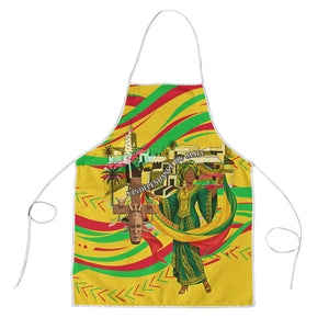 Mali Independence Day Apron Traditional West African Cultural Pride Flag Colors