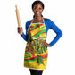 Mali Independence Day Apron Traditional West African Cultural Pride Flag Colors