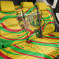 Mali Independence Day Back Car Seat Cover Traditional West African Cultural Pride Flag Colors