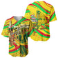 Mali Independence Day Baseball Jersey Traditional West African Cultural Pride Flag Colors