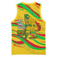 Mali Independence Day Basketball Jersey Traditional West African Cultural Pride Flag Colors