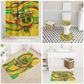 Mali Independence Day Bathroom Set Traditional West African Cultural Pride Flag Colors