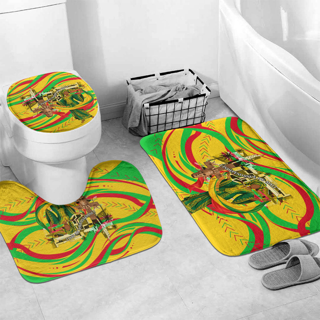 Mali Independence Day Bathroom Set Traditional West African Cultural Pride Flag Colors