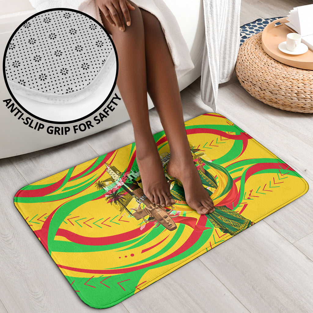 Mali Independence Day Bathroom Set Traditional West African Cultural Pride Flag Colors