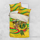 Mali Independence Day Bedding Set Traditional West African Cultural Pride Flag Colors