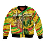Mali Independence Day Bomber Jacket Traditional West African Cultural Pride Flag Colors