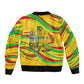 Mali Independence Day Bomber Jacket Traditional West African Cultural Pride Flag Colors